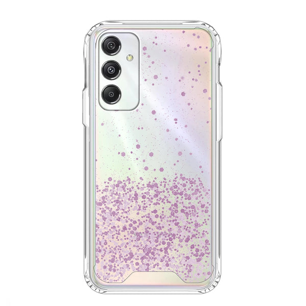 Capa em purpurina para Galaxy S23 FE - Rosa