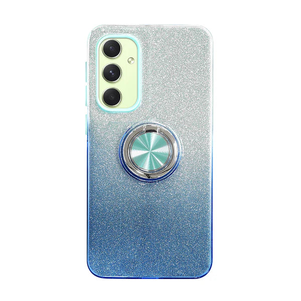 Capa Samsung Galaxy A54 5G Silicone Brilhante - Azul Turquesa