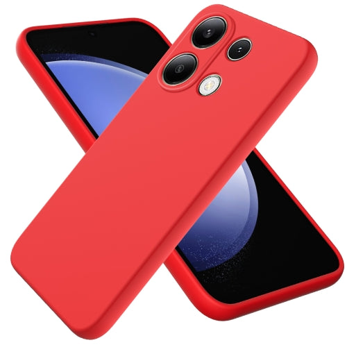 Capa Xiaomi Redmi Note 13 Pro 4G Silicone Premium - Vermelho