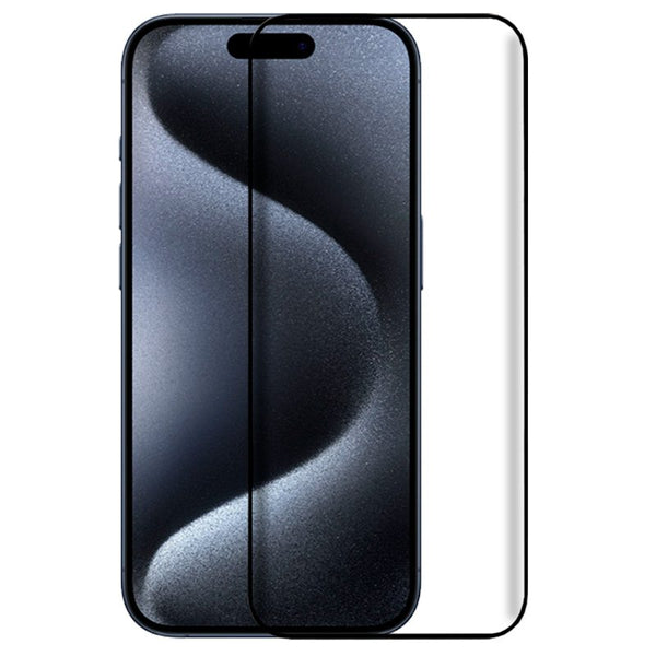 Película de vidro temperado 5D para iPhone 15 Pro