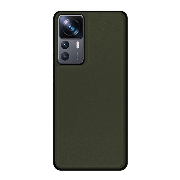 Capa Xiaomi 12T/12T Pro Efeito Pele Magnética - Verde