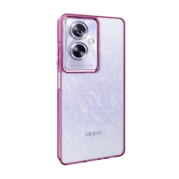 Capa Oppo A79 5G Borda Colorida - Rosa