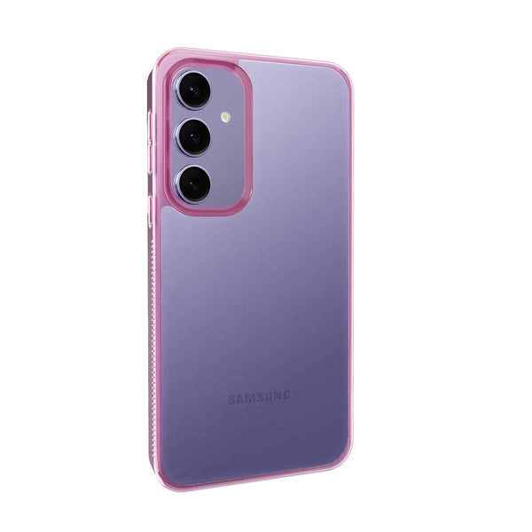 Capa Samsung Galaxy S24 Plus Borda Colorida - Rosa