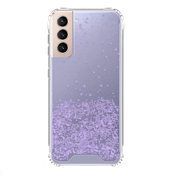Capa Samsung Galaxy S24 Plus Purpurina - Lilás