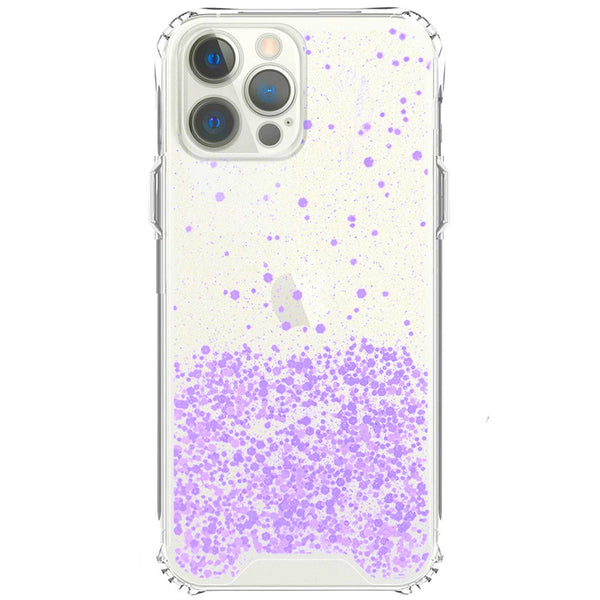Capa em purpurina para iPhone 15 Pro Max - Lilás