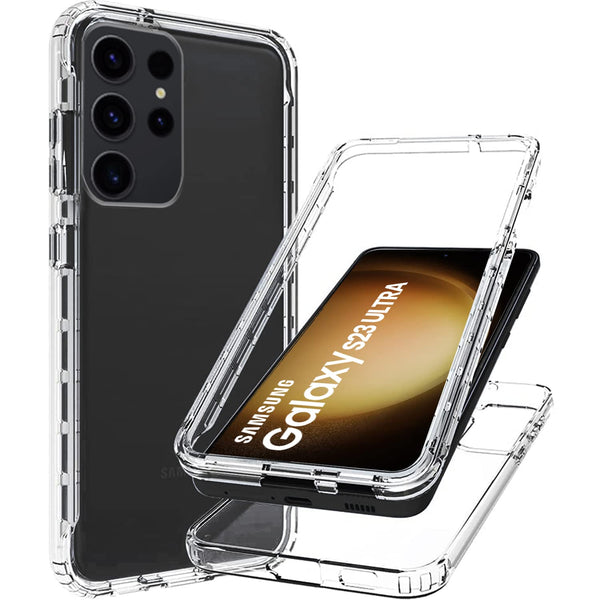 Capa Transparente 360º para Galaxy S23 Ultra