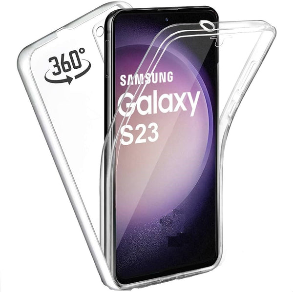 Capa Transparente 360º para Galaxy S23