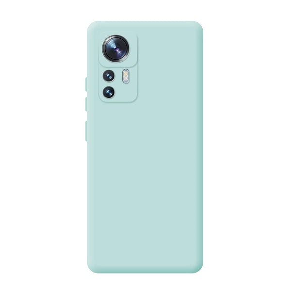 Capa Xiaomi 12T/12T Pro Silicone Premium - Azul Turquesa