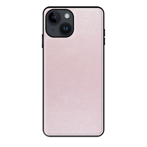 Capa iPhone 15 Pro Efeito Pele Magnética - Rosa