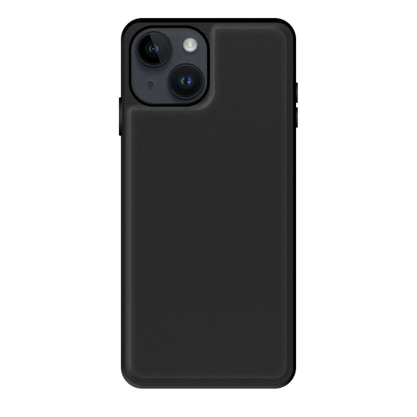 Capa iPhone 15 Pro Max Efeito Pele Magnética - Preto