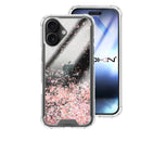 Capa iPhone 17 Purpurina - Rosa