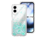 Capa Samsung Galaxy S25 Edge Purpurina - Azul Turquesa