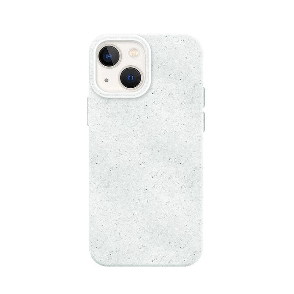 Capa iPhone 14 Plus Biodegradável - Branco - MisterCapas