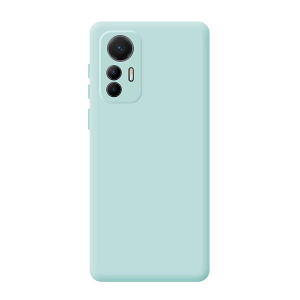 Capa Xiaomi 12 Lite Silicone Premium - Azul Turquesa