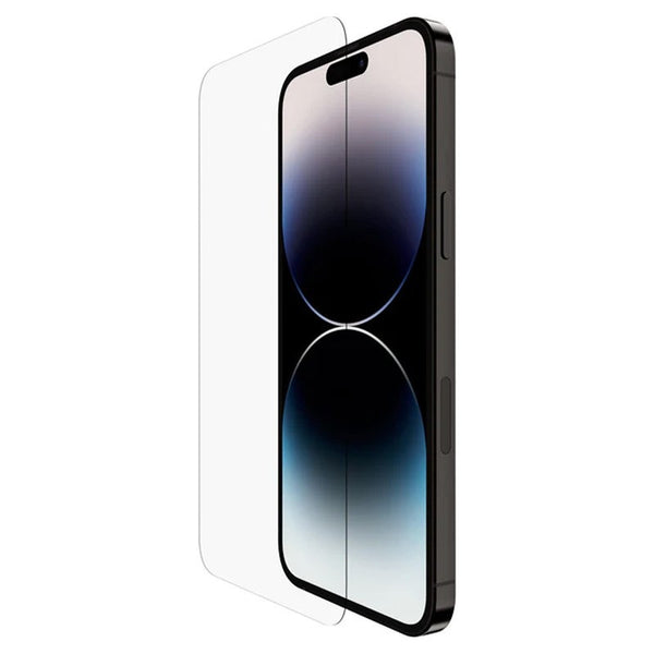 Película de vidro temperado super transparente para iPhone 15