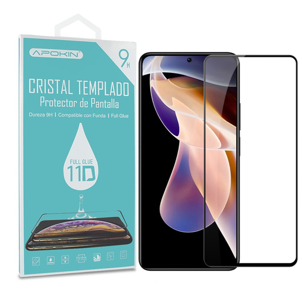 Película de vidro temperado 11D para Redmi Note 11 Pro Plus 5G