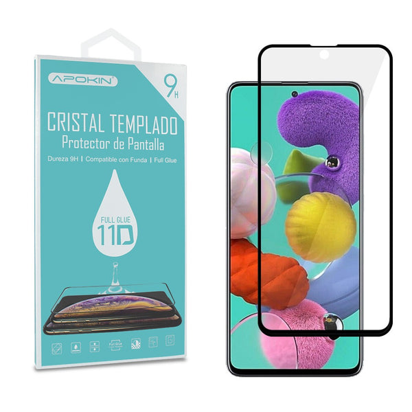 Película de vidro temperado 11D para Galaxy A51 5G