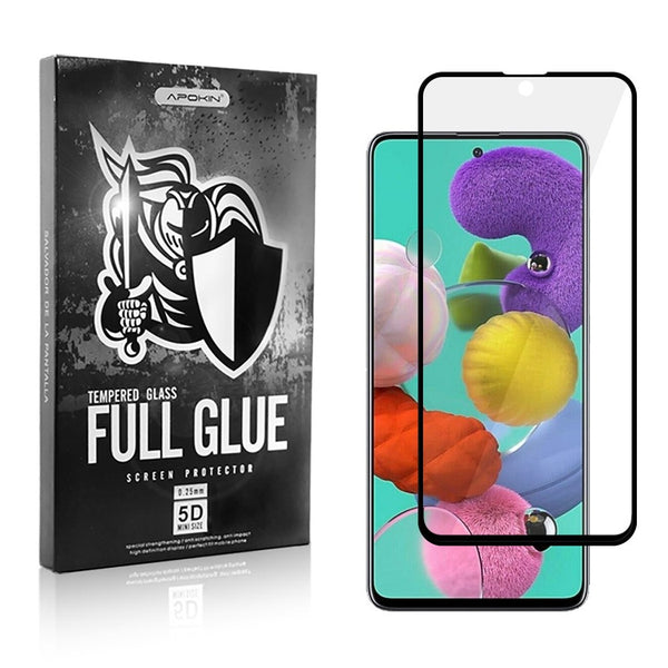 Película de vidro temperado 5D para Galaxy A51 4G