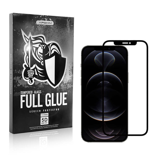 Película de vidro temperado 5D Full Glue para iphone 12 Pro Max