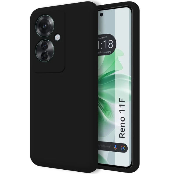 Capa Oppo Reno 11F Silicone Premium - Preto