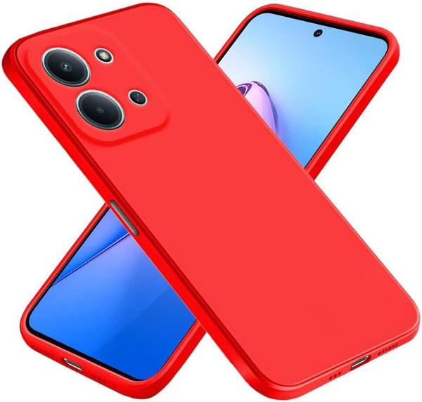 Capa Xiaomi Redmi 15C 5G Silicone Premium - Vermelho