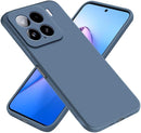 Capa Xiaomi 15 Silicone Premium - Azul Acinzentado