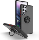 Capa Samsung Galaxy S25 Ultra Smoked Iman Anel - Preto