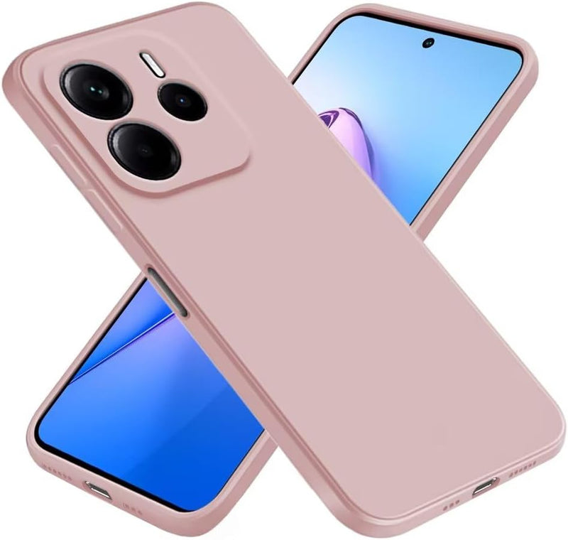 Capa Xiaomi Redmi Note 14 4G Silicone Premium  - Rosa