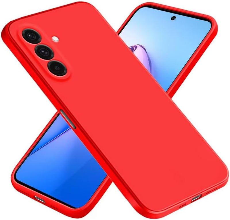 Capa Samsung Galaxy A06 Silicone Premium - Vermelho