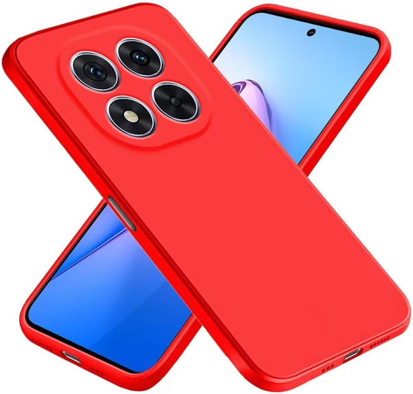 Capa Xiaomi Redmi Note 14 Pro 4G Silicone Premium - Vermelho