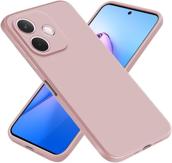 Capa Oppo A5 Pro 4G/5G Silicone Premium - Rosa