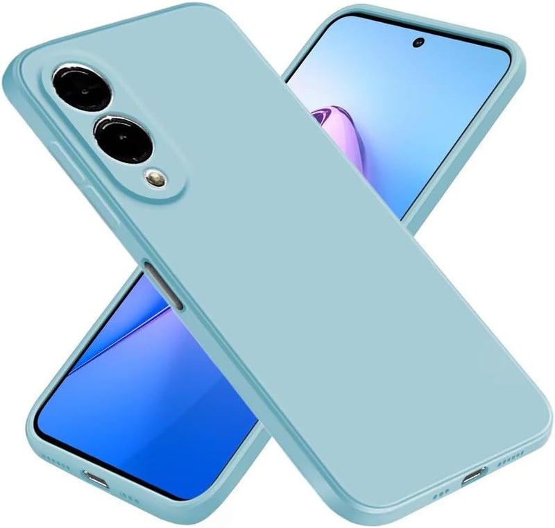 Capa Samsung Galaxy S25 Edge Silicone Premium - Azul Turquesa