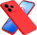 Capa Xiaomi Redmi Note 14 4G Silicone Premium  - Vermelho