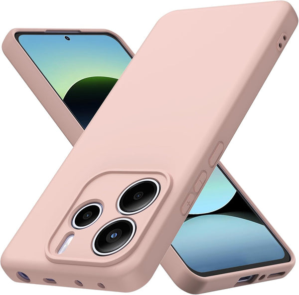 Capa Xiaomi Redmi Note 14 5G Silicone Premium - Rosa