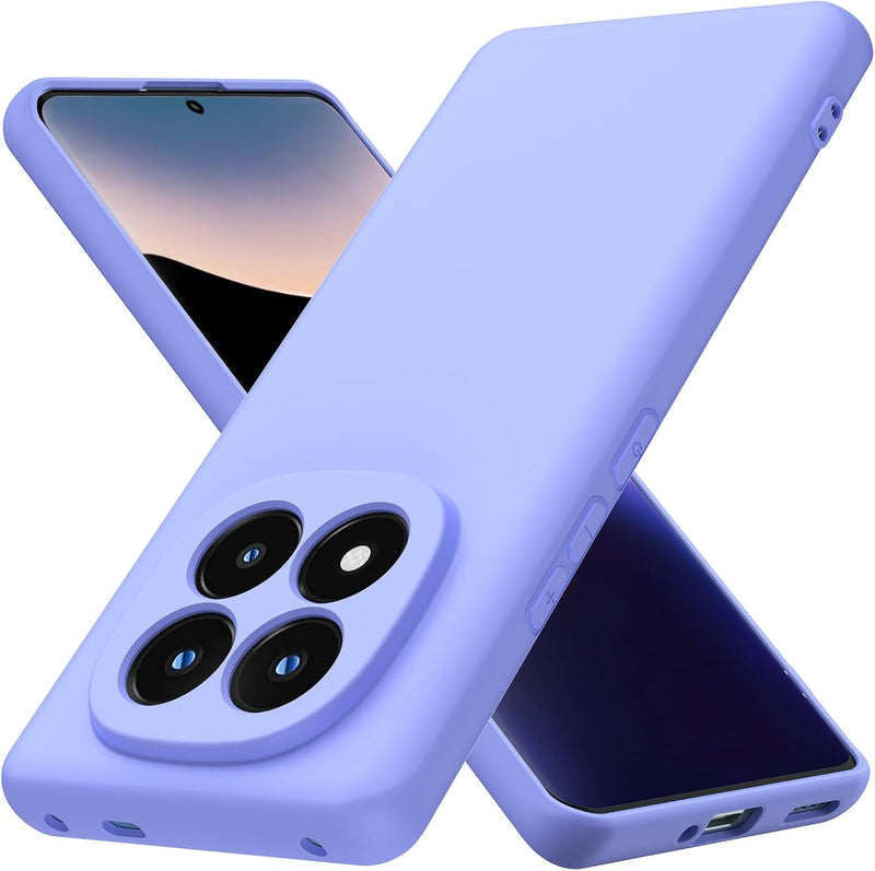 Capa Xiaomi Redmi Note 14 Pro Plus Silicone Premium - Lilás