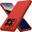 Capa Xiaomi Redmi Note 14 Pro Plus Silicone Premium - Vermelho