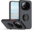 Capa Xiaomi Redmi Note 14 Pro 4G Smoked Iman Anel - Preto