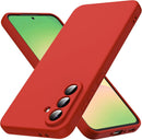 Capa Samsung Galaxy A56 Silicone Premium - Vermelho