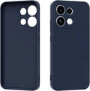Capa Oppo Reno 16 Silicone Premium - Azul Escuro