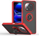 Capa Xiaomi Redmi Note 14 Pro Plus iman Anel - Vermelho