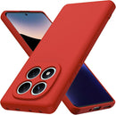 Capa Xiaomi Redmi Note 14 Pro 5G Silicone Premium - Vermelho