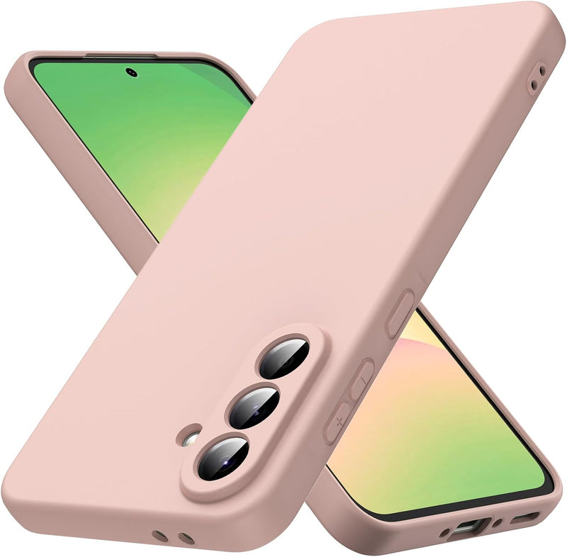 Capa Samsung Galaxy A56 Silicone Premium - Rosa