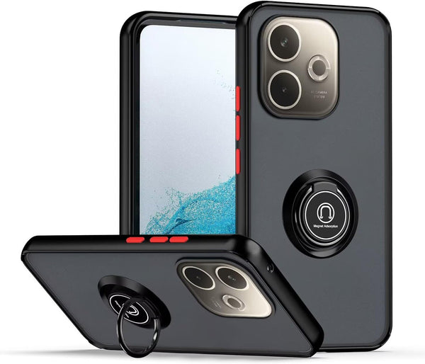 Capa Oppo A5 Pro 4G/5G Smoked Anel - Preto