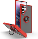 Capa Samsung Galaxy S25 Ultra Smoked Iman Anel - Vermelho