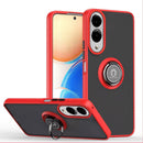 Capa Samsung Galaxy S25 Edge Smoked Iman Anel - Vermelho