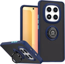 Capa Xiaomi Redmi Note 15 Pro Plus 5G Smoked Iman Anel - Azul Escuro