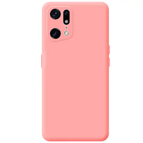 Capa Oppo Find X5 Pro Silicone Premium - Rosa