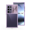 Capa Samsung Galaxy S24 Ultra Tampa Deslizante Premium - Lilás