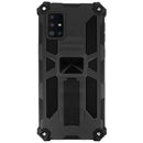 Capa de antigolpe em alumínio com suporte a iman e anel para Galaxy A51 5G