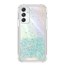 Capa Samsung Galaxy S23 FE Purpurina - Azul Turquesa